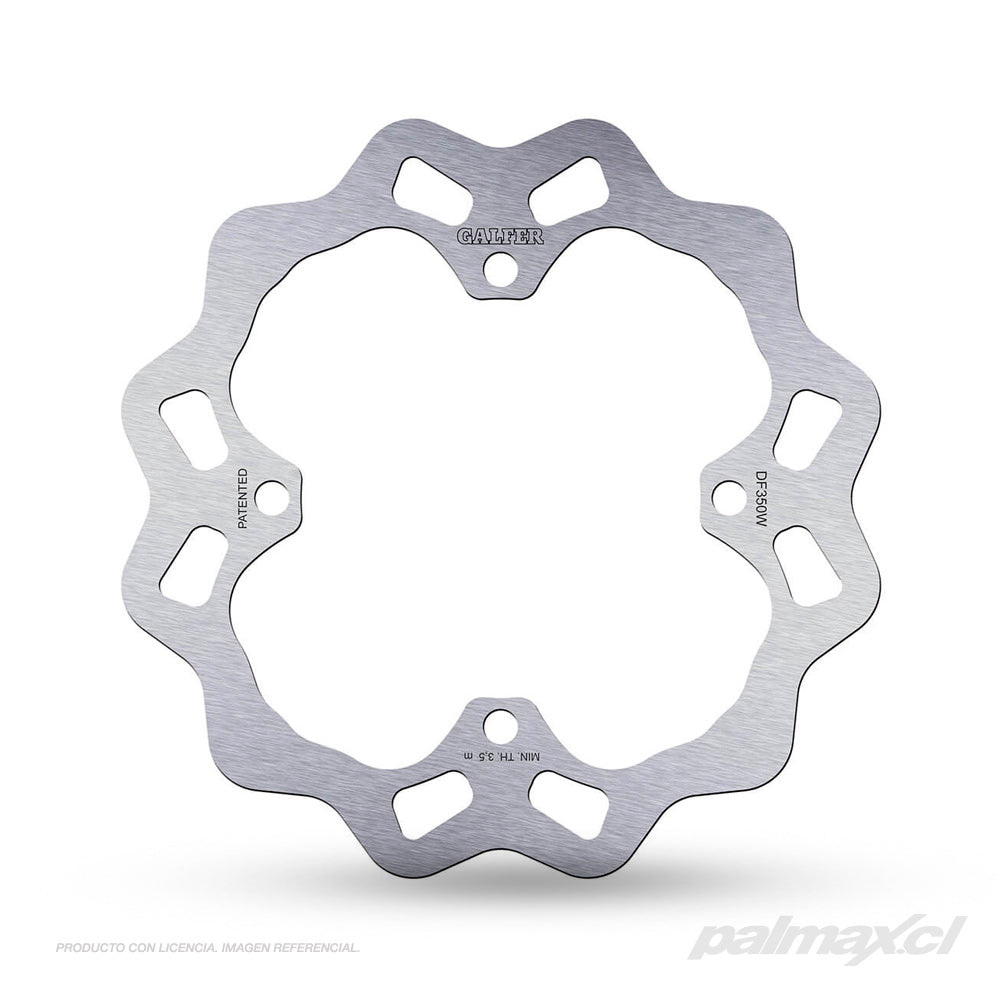 Disco de freno trasero Off-Road DF350W Wave para Suzuki RMZ | Galfer